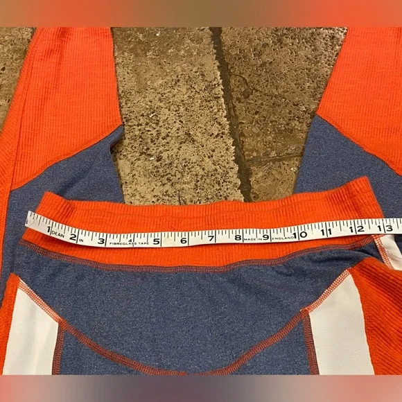 Free People FP Movement Undercover soft Leggings Blueberry Combo L NWT perfect - Picture 12 of 13